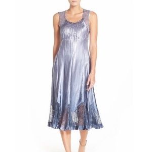 Mixed Media A-Line Dress